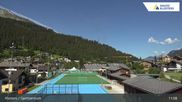 Archived webcam image showing Sport center Klosters on 29 May 2026 at 11:37
