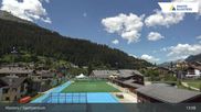 Archived webcam image showing Sport center Klosters on 29 May 2026 at 13:37