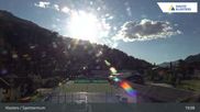 Archived webcam image showing Sport center Klosters on 29 May 2026 at 19:37