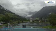 Archived webcam image showing Sport center Klosters on 1 Jul 2026 at 13:32