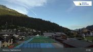 Archived webcam image showing Sport center Klosters on 8 Jul 2026 at 07:13