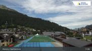 Archived webcam image showing Sport center Klosters on 8 Jul 2026 at 11:13