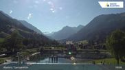 Archived webcam image showing Sport center Klosters on 12 Jul 2026 at 09:18