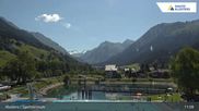 Archived webcam image showing Sport center Klosters on 12 Jul 2026 at 11:18