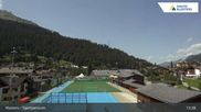 Archiviertes Webcam Bild: Sportzentrum Klosters am 10.08.2026 um 13:04 Uhr