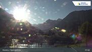 Archived webcam image showing Sport center Klosters on 23 Aug 2026 at 08:07