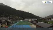 Archiviertes Webcam Bild: Sportzentrum Klosters am 27.08.2026 um 15:51 Uhr