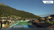 Archiviertes Webcam Bild: Sportzentrum Klosters am 30.08.2026 um 08:15 Uhr
