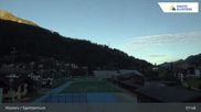 Archived webcam image showing Sport center Klosters on 28 Sep 2026 at 08:43
