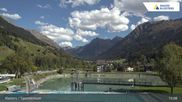 Archived webcam image showing Sport center Klosters on 28 Sep 2026 at 15:43