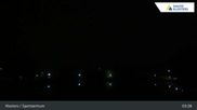 Archived webcam image showing Sport center Klosters on 9 Oct 2026 at 03:06