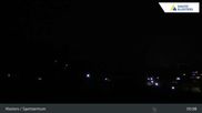 Archived webcam image showing Sport center Klosters on 9 Oct 2026 at 05:06