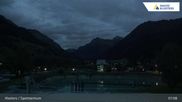 Archived webcam image showing Sport center Klosters on 10 Oct 2026 at 07:45