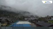 Archived webcam image showing Sport center Klosters on 10 Oct 2026 at 11:45