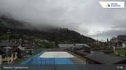Archived webcam image showing Sport center Klosters on 10 Oct 2026 at 13:45