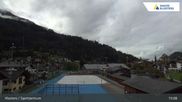 Archived webcam image showing Sport center Klosters on 10 Oct 2026 at 15:45
