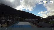 Archived webcam image showing Sport center Klosters on 10 Oct 2026 at 17:45