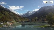 Archived webcam image showing Sport center Klosters on 22 Oct 2026 at 11:44