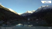 Archived webcam image showing Sport center Klosters on 22 Oct 2026 at 17:44