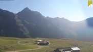 Archived webcam image showing Chairlift Mooserberg on 12 Jul 2026 at 18:55