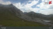Archived webcam image showing Tux: View Rastkogel mountain on 27 Jul 2026 at 11:42