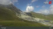 Archived webcam image showing Tux: View Rastkogel mountain on 27 Jul 2026 at 17:42