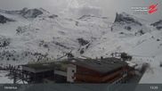 Archived webcam image showing Hintertux - Webcam Sommerberg on 12 Apr 2026 at 13:27