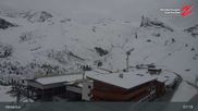 Archived webcam image showing Hintertux - Webcam Sommerberg on 18 May 2026 at 07:23