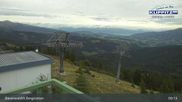 Archived webcam image showing Klippitztörl - Bärenwaldlift Top Station on 5 Sep 2026 at 09:52
