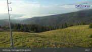 Archived webcam image showing Hocheggerlift Top Station on 20 Jul 2026 at 07:42
