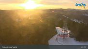 Archived webcam image showing Špicák Železná Ruda Ski Resort on 26 Feb 2026 at 07:18