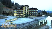 Archived webcam image showing Reiteralm: View Hotel Raunerhof on 13 Apr 2026 at 06:33