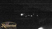 Archived webcam image showing Reiteralm: View Hotel Raunerhof on 18 May 2026 at 02:08