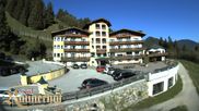 Archived webcam image showing Reiteralm: View Hotel Raunerhof on 29 May 2026 at 08:31