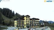 Archived webcam image showing Reiteralm: View Hotel Raunerhof on 16 Aug 2026 at 12:51