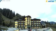 Archived webcam image showing Reiteralm: View Hotel Raunerhof on 16 Aug 2026 at 14:51