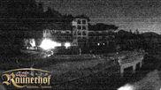 Archived webcam image showing Reiteralm: View Hotel Raunerhof on 20 Oct 2026 at 20:05