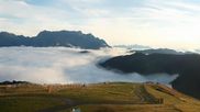 Archived webcam image showing Hochkönig - 360 degree Panorama on 15 Oct 2026 at 08:07