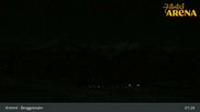 Archived webcam image showing Hochkrimml - Webcam Berggeistalm on 26 Feb 2026 at 01:58