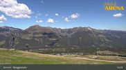 Archived webcam image showing Hochkrimml - Webcam Berggeistalm on 29 May 2026 at 13:58