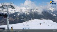 Archiviertes Webcam Bild: Bergbahnen See: Familienglück Bergstation am 22.03.2026 um 11:13 Uhr