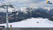 Archiviertes Webcam Bild: Bergbahnen See: Familienglück Bergstation am 22.03.2026 um 13:13 Uhr