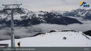 Archiviertes Webcam Bild: Bergbahnen See: Familienglück Bergstation am 13.04.2026 um 07:43 Uhr