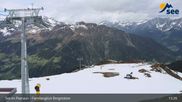 Archived webcam image showing See Ski Resort - Top station Familienglück on 7 May 2026 at 13:36