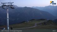 Archived webcam image showing See Ski Resort - Top station Familienglück on 5 Aug 2026 at 05:08