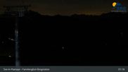 Archiviertes Webcam Bild: Bergbahnen See: Familienglück Bergstation am 15.10.2026 um 01:45 Uhr