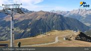 Archived webcam image showing See Ski Resort - Top station Familienglück on 15 Oct 2026 at 15:40