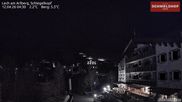 Archived webcam image showing Hotel Schmelzhof at Lech on 12 Apr 2026 at 04:05