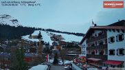 Archived webcam image showing Hotel Schmelzhof at Lech on 12 Apr 2026 at 06:05