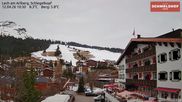 Archived webcam image showing Hotel Schmelzhof at Lech on 12 Apr 2026 at 10:05